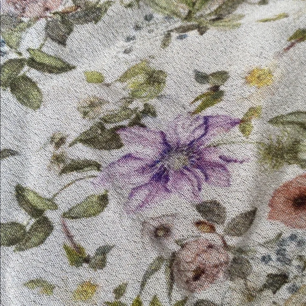 Anthropologie Bl-nk Scarlett Kimono size S/M pristine conditions silk cotton - Picture 9 of 10